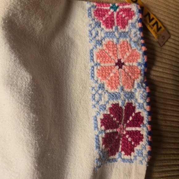 Jolum Mayaetik or Women Who Weave Embroidered &‎ Woven Cotton Huipil Dress Boho - Picture 9 of 15